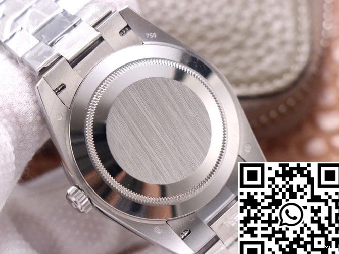 M228349RBR-0001 Diamond Rolex EW Factory Day-Date Silver Dial 0308